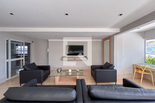 Área comum - Salão de festas de kitnet/studio à venda com 1 quarto, 25m² em Pinheiros, São Paulo
