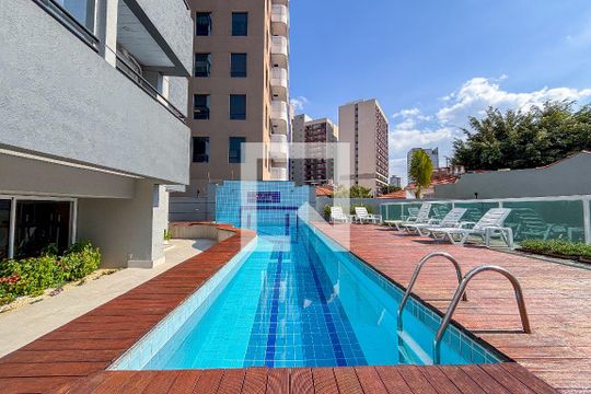 Área comum - Piscina de kitnet/studio à venda com 1 quarto, 25m² em Pinheiros, São Paulo