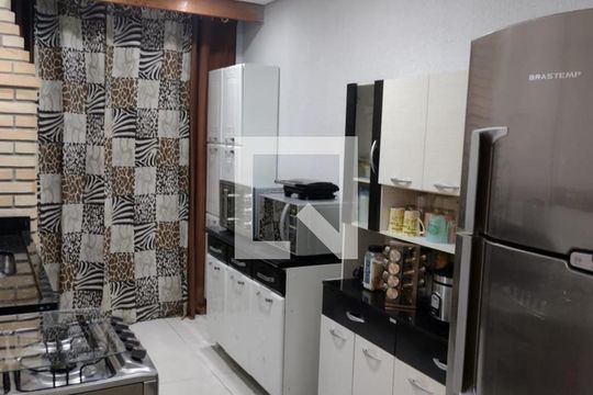 Cozinha de apartamento à venda com 2 quartos, 110m² em Parque das Nações, Santo André
