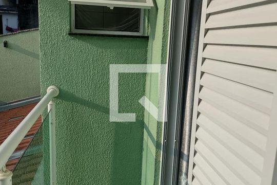 Varanda da suíte de apartamento à venda com 2 quartos, 110m² em Parque das Nações, Santo André