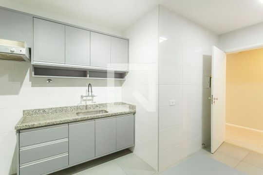Cozinha de apartamento para alugar com 3 quartos, 115m² em Itaim Bibi, São Paulo