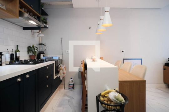 Sala/Cozinha de casa à venda com 2 quartos, 93m² em Jardim Maringa, São Paulo