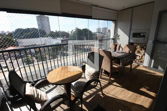 Sacada da Sala de apartamento à venda com 3 quartos, 108m² em Jardim Guanabara, Campinas