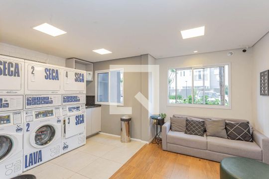 Lavanderia de apartamento à venda com 1 quarto, 24m² em Sacoma, São Paulo