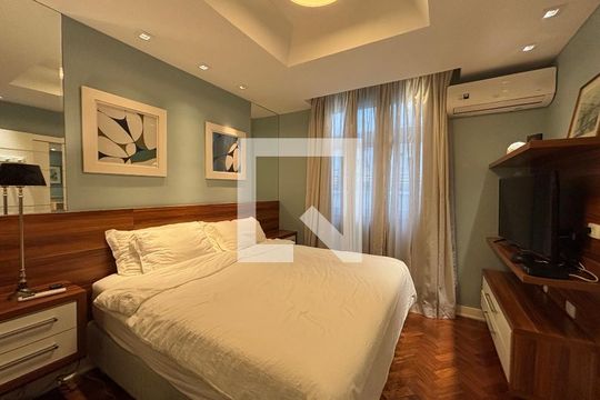 Suíte de apartamento para alugar com 1 quarto, 85m² em Copacabana, Rio de Janeiro