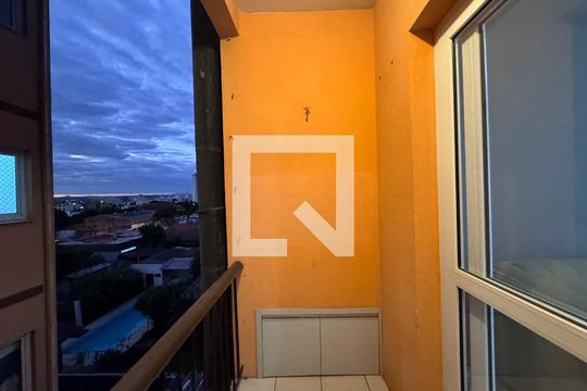 varanda de apartamento para alugar com 2 quartos, 58m² em Fião, São Leopoldo