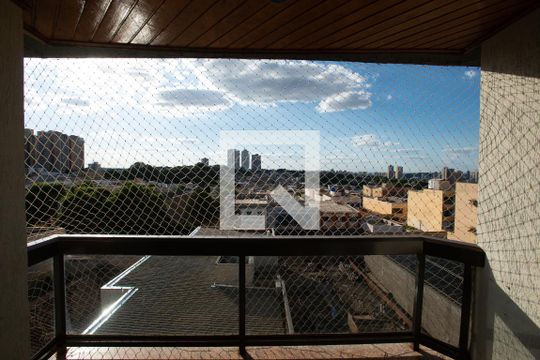 Vista da Sacada de apartamento para alugar com 3 quartos, 120m² em Jardim Irajá, Ribeirão Preto