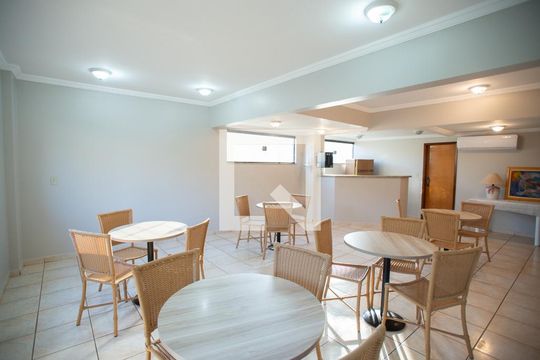 Área comum - Salão de festas de apartamento para alugar com 3 quartos, 120m² em Jardim Irajá, Ribeirão Preto