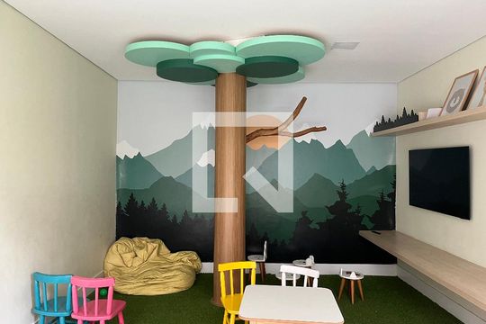 Área comum - Brinquedoteca de apartamento à venda com 2 quartos, 34m² em Lapa de Baixo, São Paulo