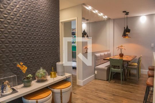 Sala de Jantar de apartamento à venda com 2 quartos, 67m² em Jardim das Acacias, São Paulo
