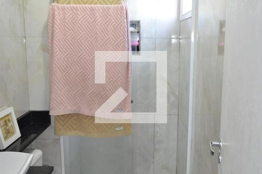 Banheiro da Suíte de apartamento à venda com 2 quartos, 60m² em Sampaio, Rio de Janeiro