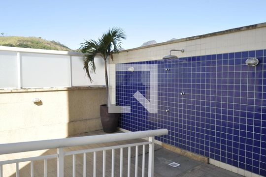 Área comum de apartamento à venda com 2 quartos, 60m² em Sampaio, Rio de Janeiro