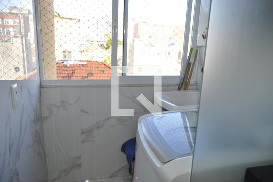 Área de Serviço de apartamento à venda com 2 quartos, 60m² em Sampaio, Rio de Janeiro