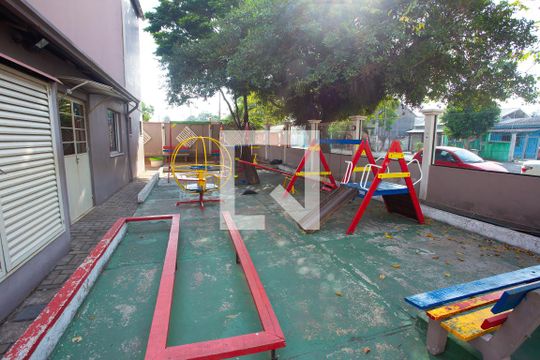 Área comum - Playground de apartamento à venda com 2 quartos, 42m² em Estância Velha, Canoas