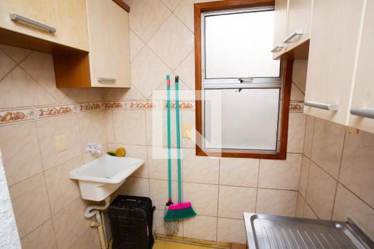 Área de Serviço de apartamento à venda com 2 quartos, 42m² em Estância Velha, Canoas