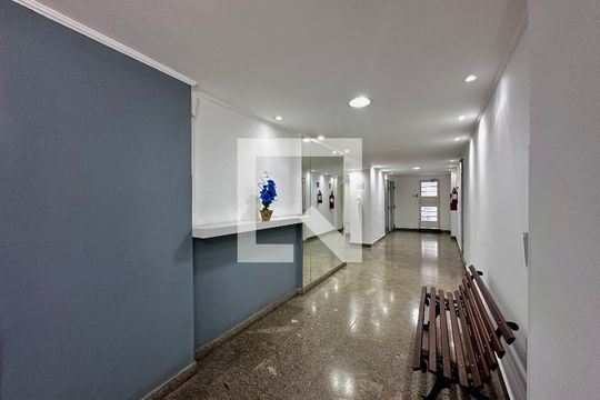 Área comum - Hall Social Bloco de apartamento à venda com 2 quartos, 49m² em Aeroporto, São Paulo