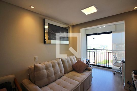 Sala  de apartamento à venda com 2 quartos, 54m² em Jardim Olavo Bilac, São Bernardo do Campo