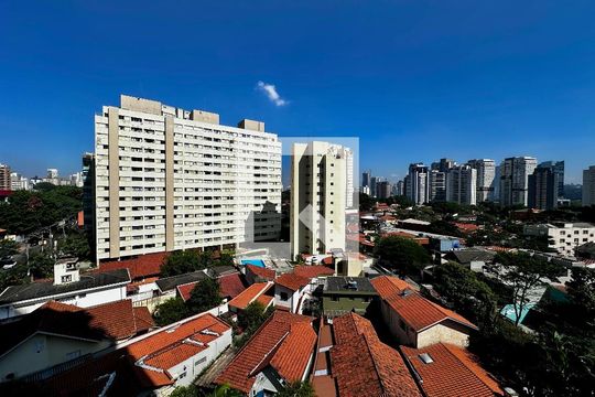 Vista do Studio de kitnet/studio para alugar com 1 quarto, 24m² em Santo Amaro, São Paulo