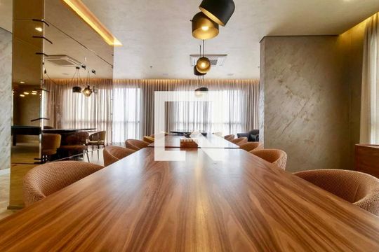 Área comum - Coworking de kitnet/studio para alugar com 1 quarto, 24m² em Santo Amaro, São Paulo