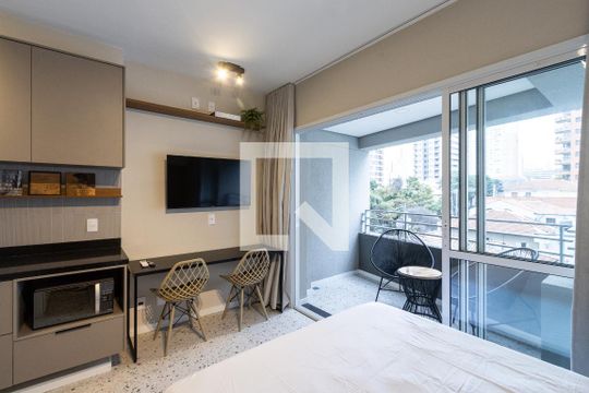 Studio de kitnet/studio para alugar com 1 quarto, 27m² em Perdizes, São Paulo