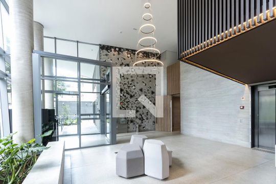 Área comum de kitnet/studio para alugar com 1 quarto, 27m² em Perdizes, São Paulo