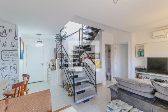 Sala de apartamento à venda com 3 quartos, 116m² em Todos Os Santos, Rio de Janeiro