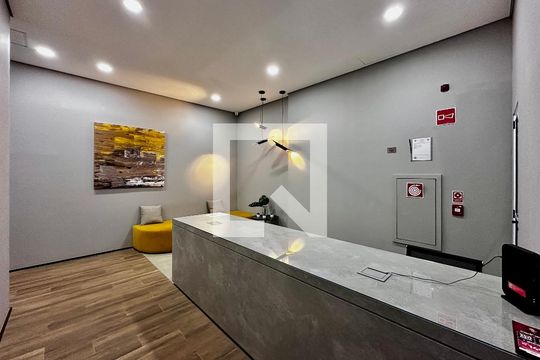 Área Comum de kitnet/studio para alugar com 0 quarto, 28m² em Campo Belo, São Paulo