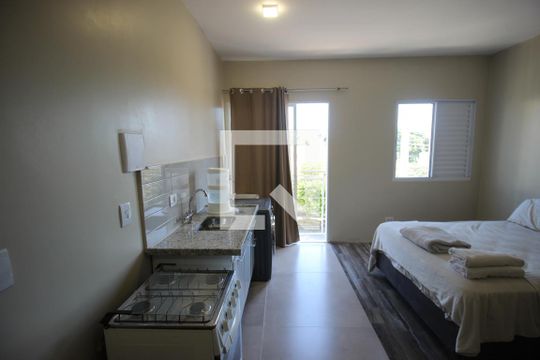 Cozinha de kitnet/studio para alugar com 1 quarto, 40m² em Central Parque Sorocaba, Sorocaba
