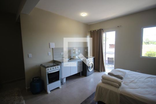 Cozinha de kitnet/studio para alugar com 1 quarto, 40m² em Central Parque Sorocaba, Sorocaba