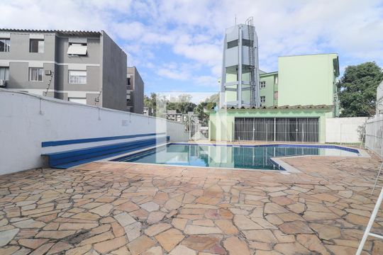 Área comum - Piscina de apartamento à venda com 2 quartos, 45m² em Agronomia, Porto Alegre