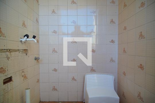 Área de Serviço de kitnet/studio para alugar com 1 quarto, 35m² em Rondônia, Novo Hamburgo