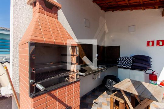 Área comum - Churrasqueira de apartamento à venda com 1 quarto, 34m² em Vila Prudente, São Paulo
