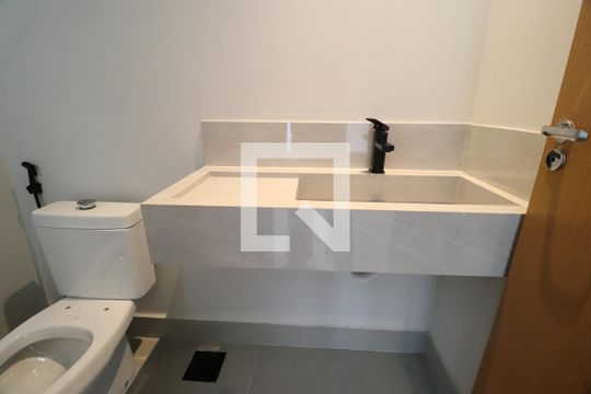 Lavabo de casa para alugar com 2 quartos, 85m² em Shopping Park, Uberlândia