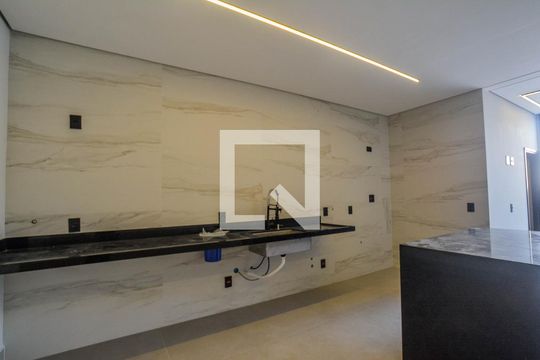 Cozinha de casa à venda com 3 quartos, 180m² em Vila Alto de Santo Andre, Santo André