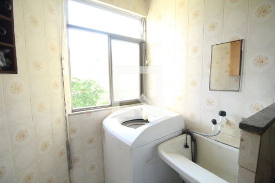 Área de serviço de apartamento à venda com 2 quartos, 55m² em Camorim, Rio de Janeiro
