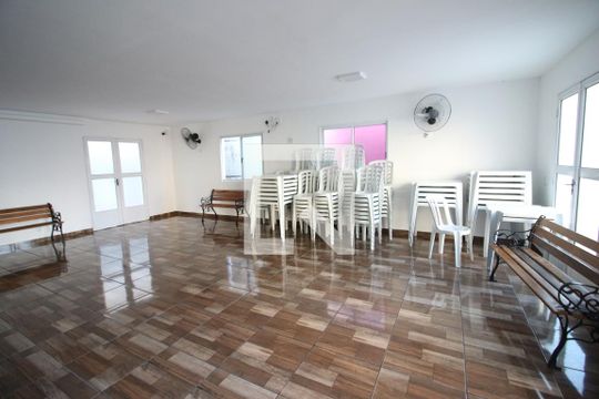 Área comum - Salão de festas de apartamento à venda com 2 quartos, 49m² em Quitaúna, Osasco