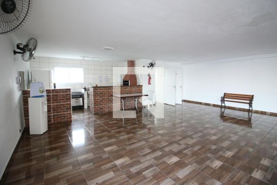 Área comum - Churrasqueira de apartamento à venda com 2 quartos, 49m² em Quitaúna, Osasco