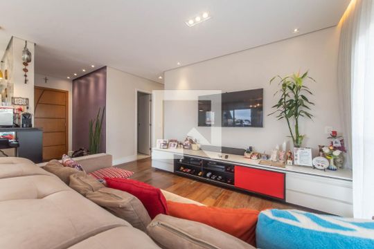 Sala de apartamento à venda com 2 quartos, 107m² em Vila Guarani (zona Sul), São Paulo
