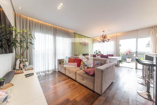 Sala de apartamento à venda com 2 quartos, 107m² em Vila Guarani (zona Sul), São Paulo