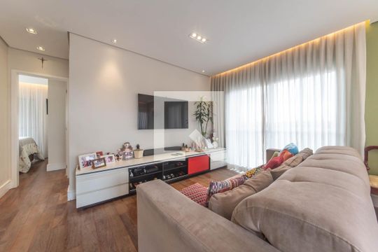 Sala de apartamento à venda com 2 quartos, 107m² em Vila Guarani (zona Sul), São Paulo