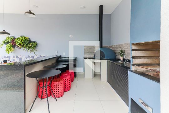 Área comum - Churrasqueira de apartamento para alugar com 2 quartos, 37m² em Jaguaré, São Paulo