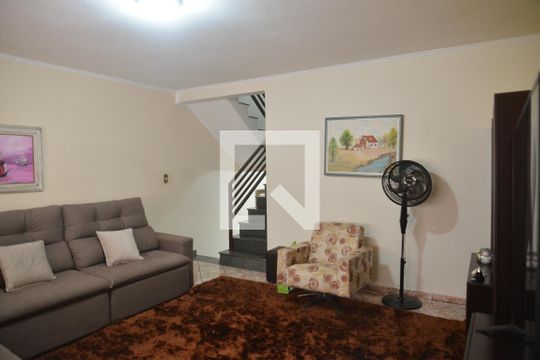 Sala de casa à venda com 4 quartos, 267m² em Parque Oratório, Santo André