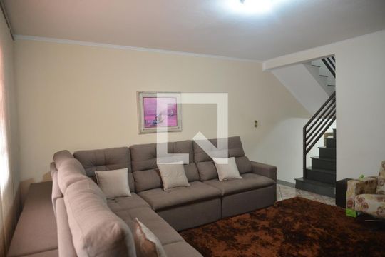 Sala de casa à venda com 4 quartos, 267m² em Parque Oratório, Santo André