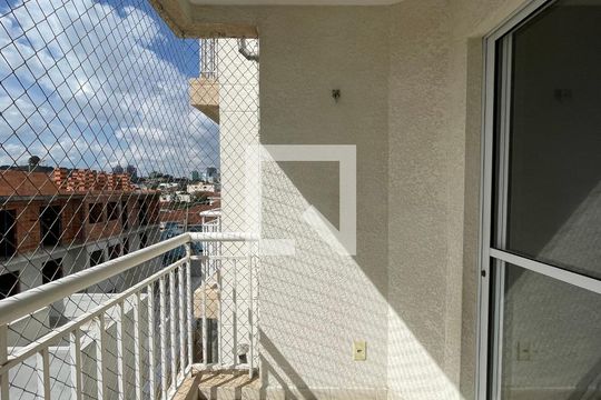 Varanda da Sala de apartamento para alugar com 2 quartos, 51m² em Mandaqui, São Paulo