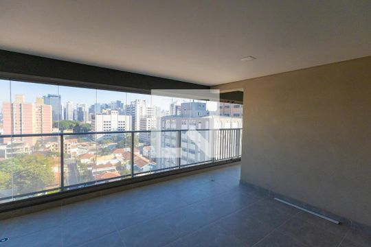 Varanda da Sala de apartamento à venda com 3 quartos, 120m² em Santo Amaro, São Paulo