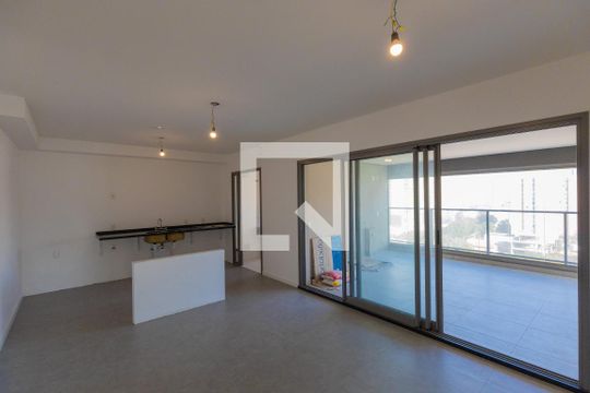 Sala de apartamento à venda com 3 quartos, 120m² em Santo Amaro, São Paulo