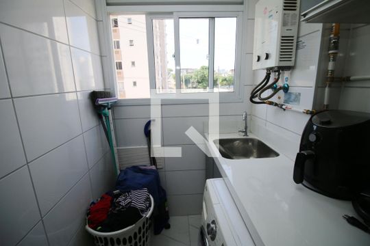 Área de Serviço de apartamento à venda com 2 quartos, 47m² em Irajá, Rio de Janeiro