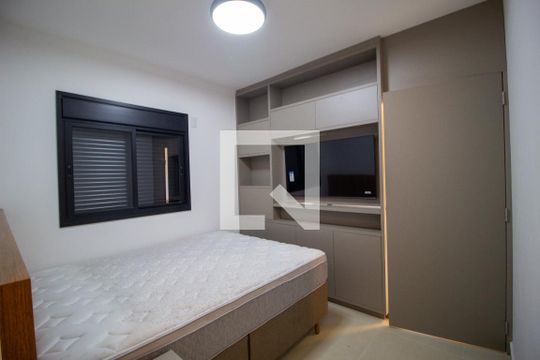 Suite de apartamento para alugar com 1 quarto, 47m² em Parque Campolim, Sorocaba
