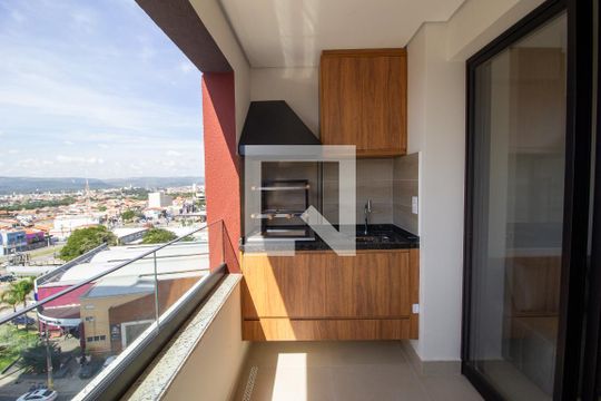 Varanda Gourmet de apartamento para alugar com 1 quarto, 47m² em Parque Campolim, Sorocaba