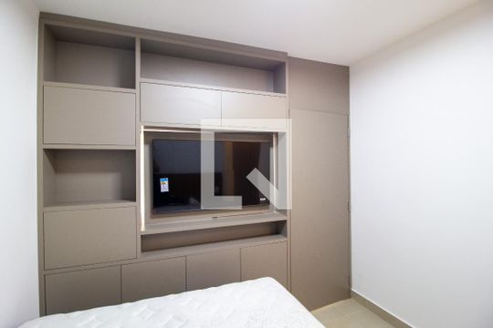 Suite de apartamento para alugar com 1 quarto, 47m² em Parque Campolim, Sorocaba